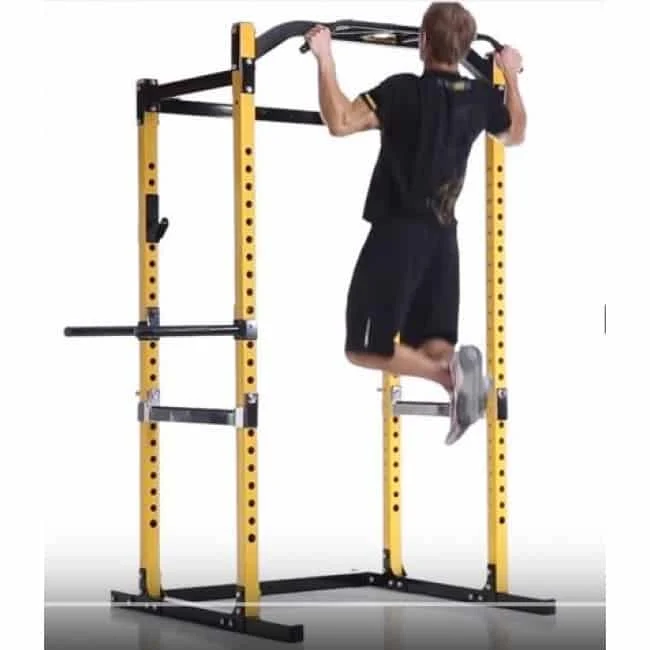 Chin ups on a Power Rack